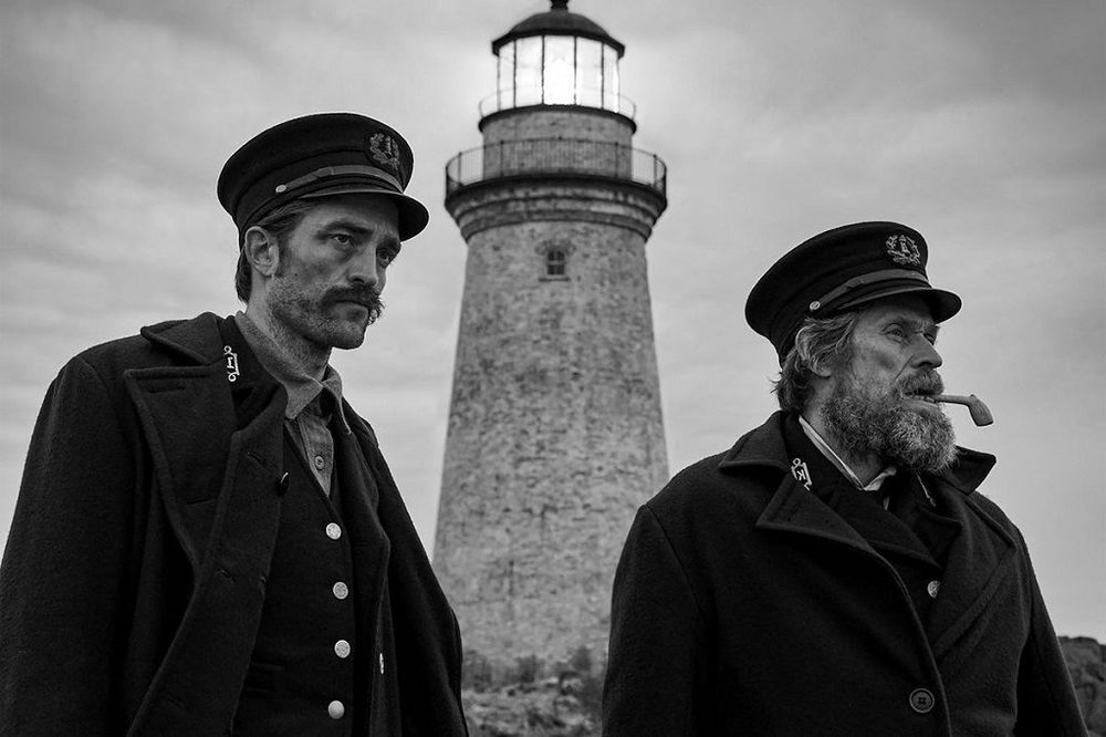 ویلم دفو و رابرت پتینسون در «فانوس دریایی»(The Lighthouse)